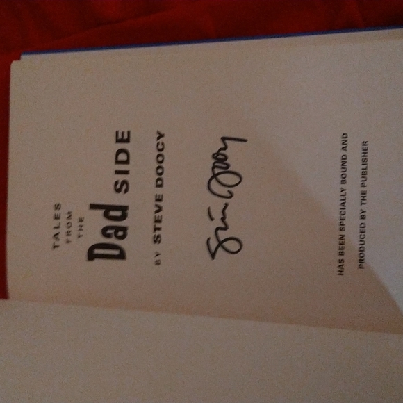 Signed Tales from the Dad Side: Steve Doocy Hardcover Book - Picture 2 of 3